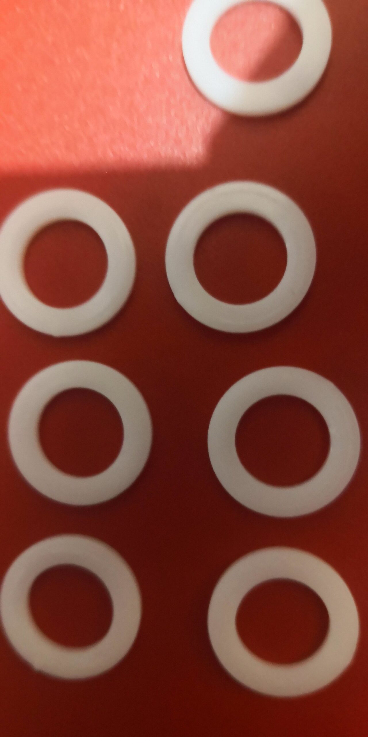 Guarnizione PTFE per Riduttore di Pressione AZOTO (N2), confezione 10pz - immagine 2