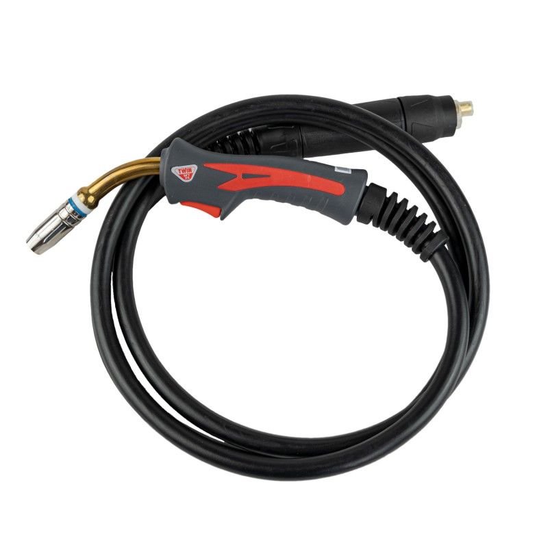 Torcia per saldatura FILO MIG/MAG MB25 con connettore Euro lunghezza 3mt - immagine 3