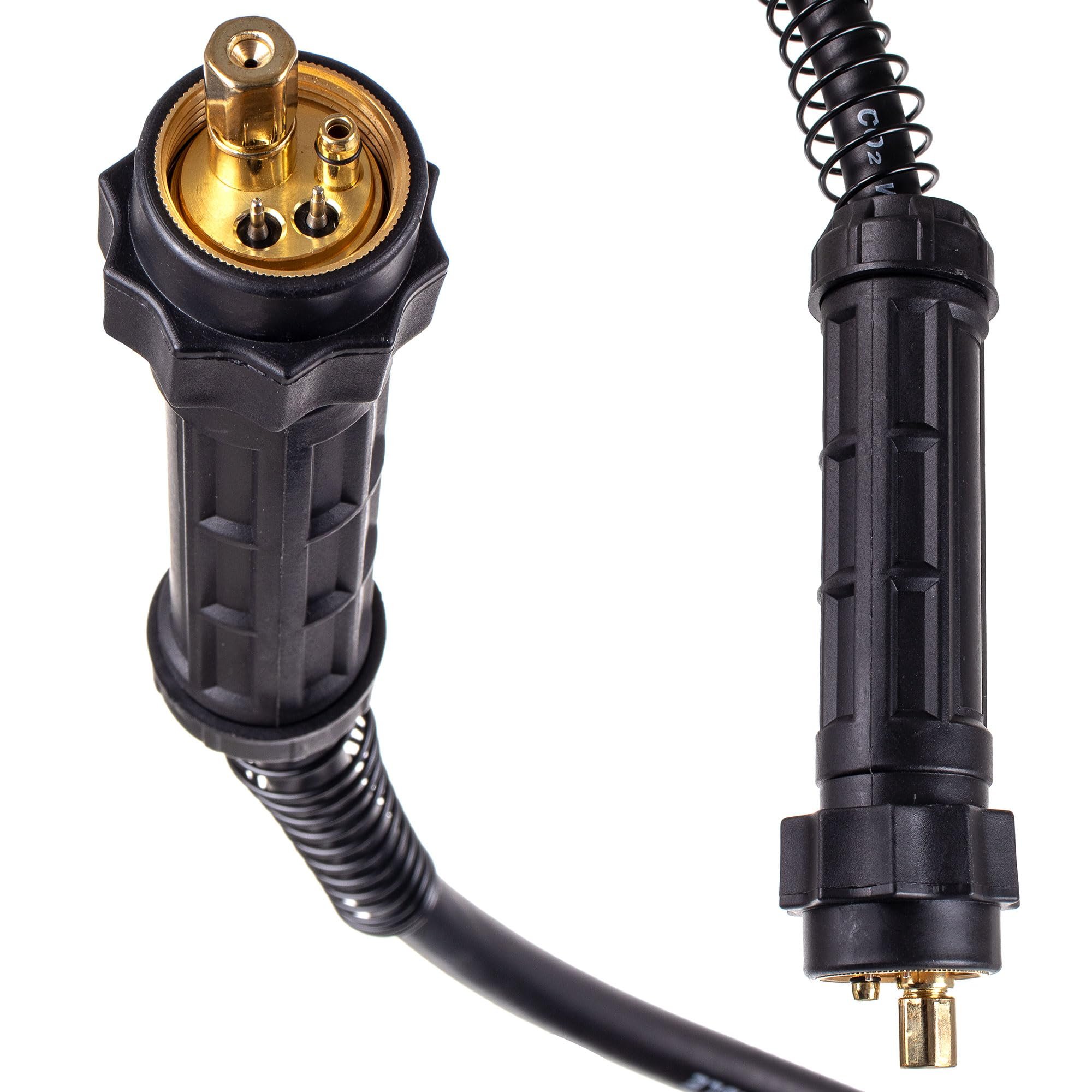 Torcia per saldatura FILO MIG/MAG MB25 con connettore Euro lunghezza 3mt - immagine 4
