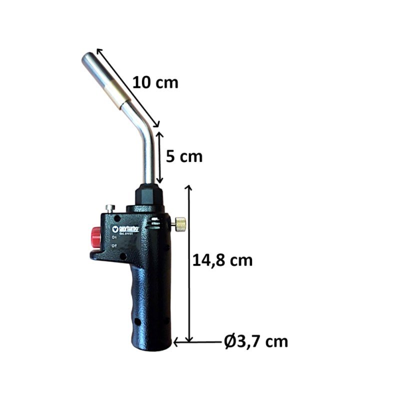 TORCIA CANNELLO POLIFUNZIONALE CGA600 OXYTURBO MAP PRO - immagine 2