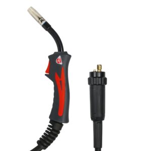 Torcia per Saldatura MIG/MAG MB 15 AK (3 Metri) โ Attacco Euro Universale Compatibile Telwin e Deca