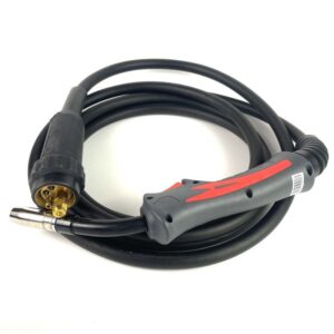 Torcia per Saldatura MIG/MAG MB 15 AK (3 Metri) โ Attacco Euro Universale Compatibile Telwin e Deca
